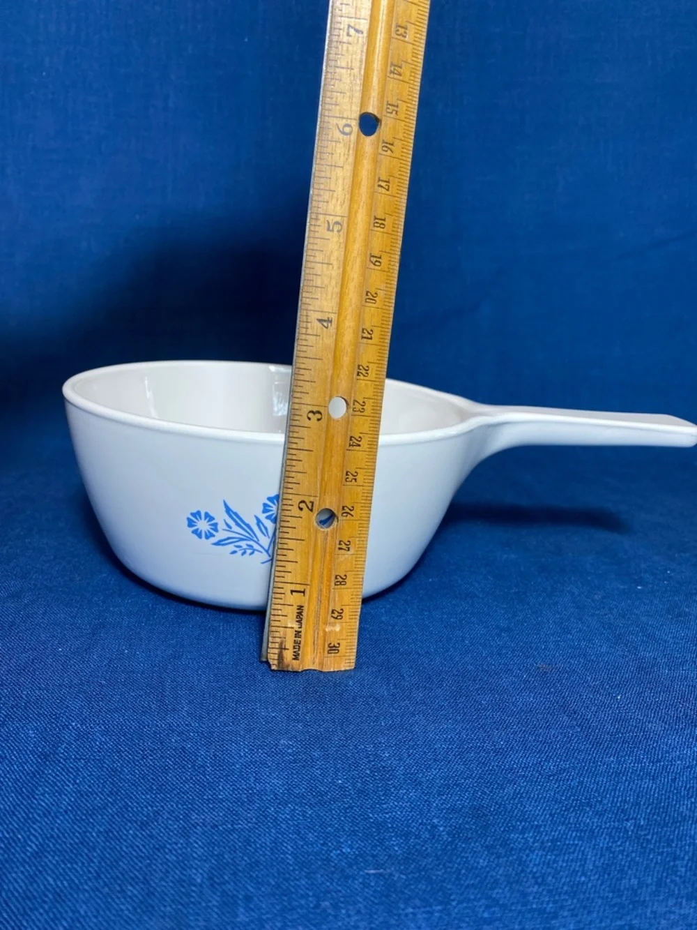 Vintage Corning Ware Blue Cornflower P-82-B 1.5 Pint Menuette Saucepan & Lid